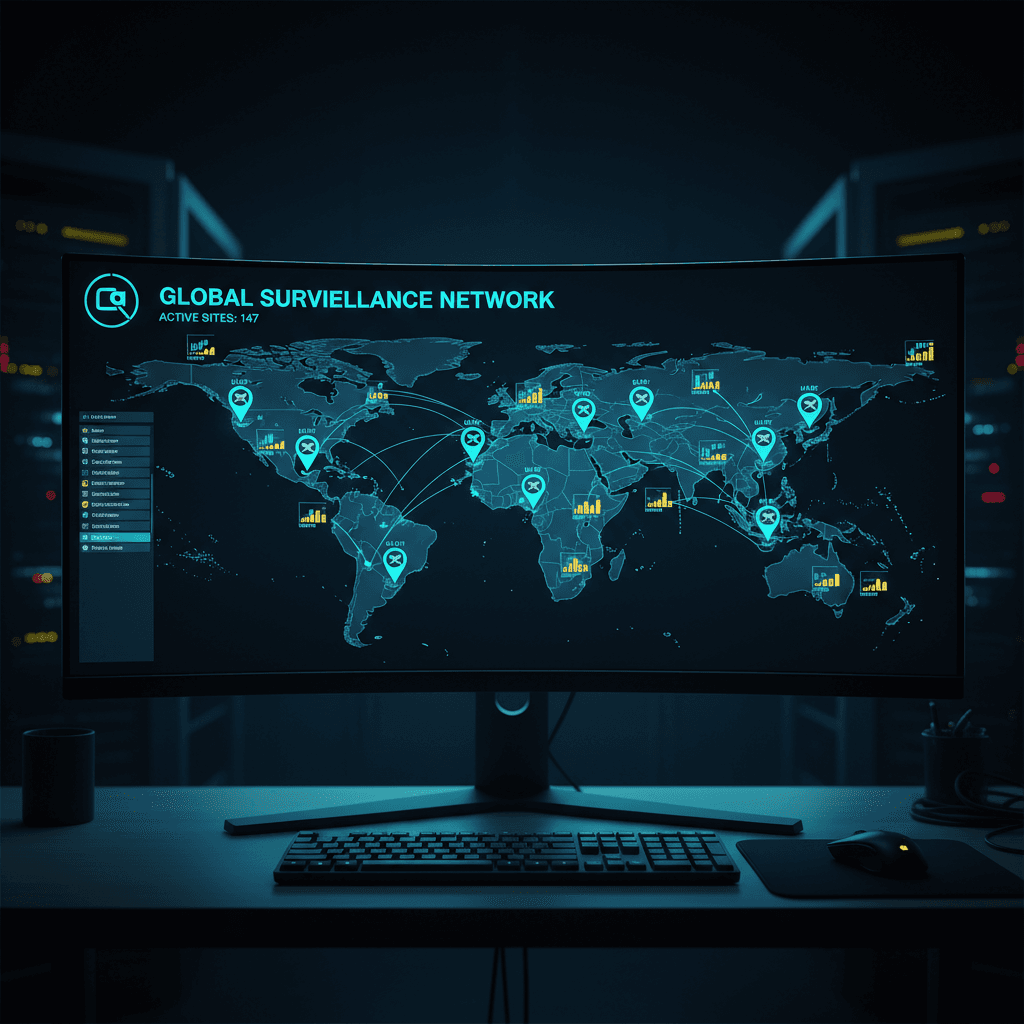 Multi-site management dashboard