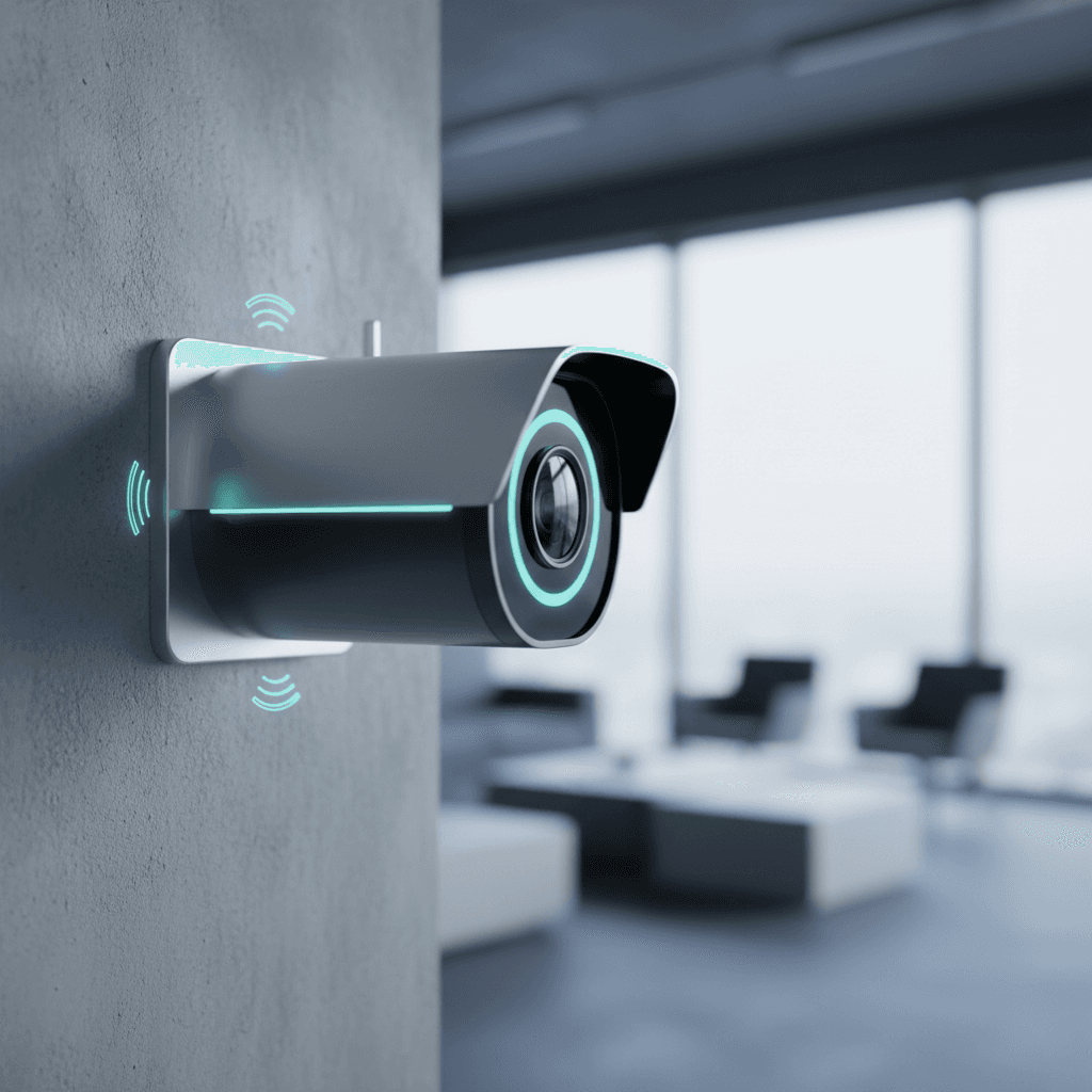 Security camera installation