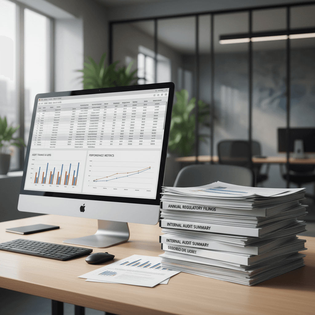 Compliance reporting and audit documentation